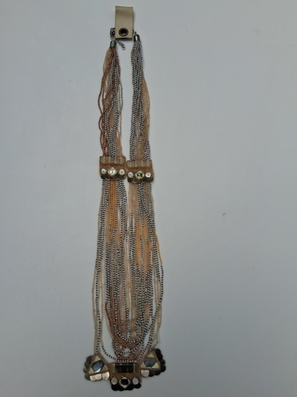Vintage Anthropologie Gizmos & Whimsies charm necklace (length 19")